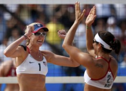 beach volleyball